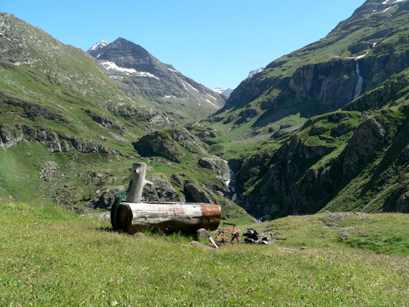 Vue du refuge