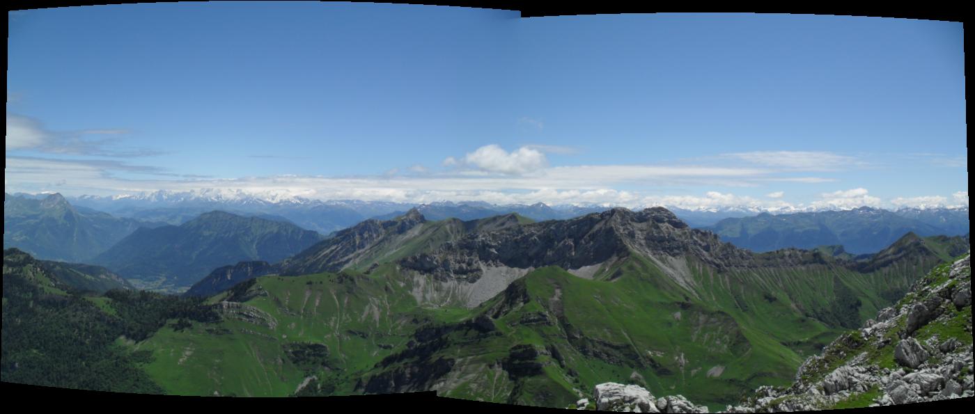 Vue du sommet