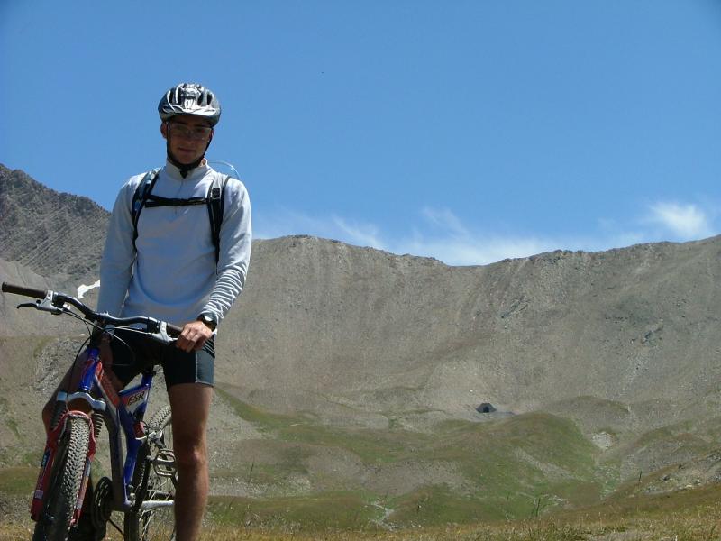 Vue du tunnel du col de Girabeau