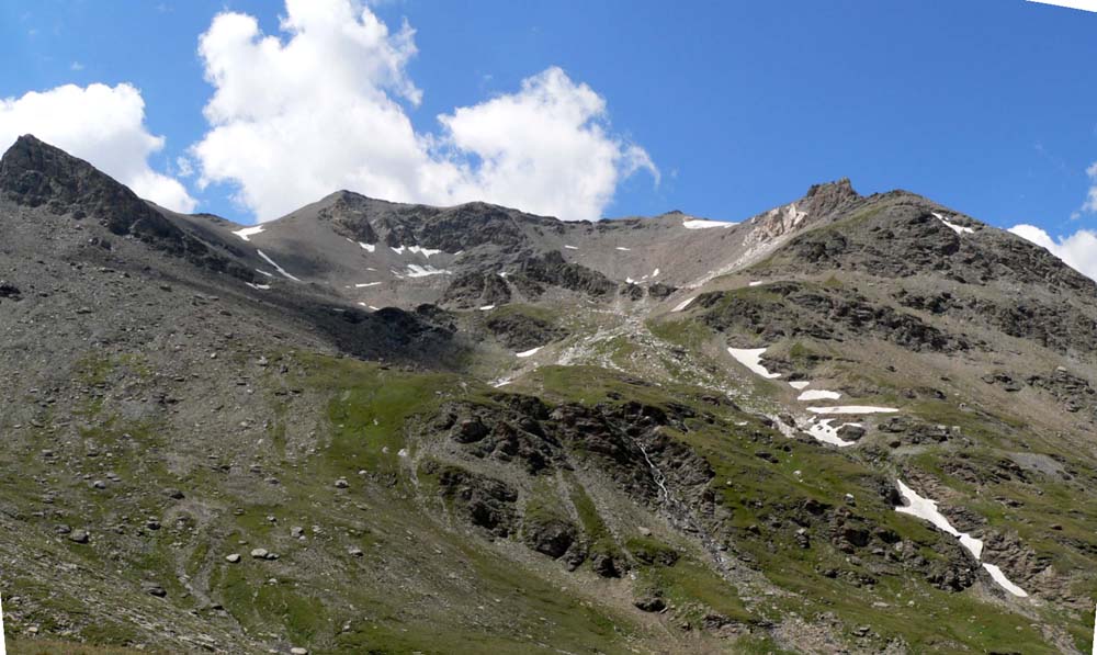 Vue générale de la montée