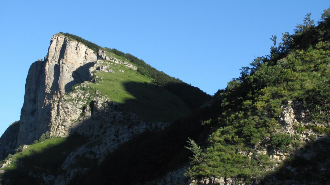 Vue sur Roche Rousse.
