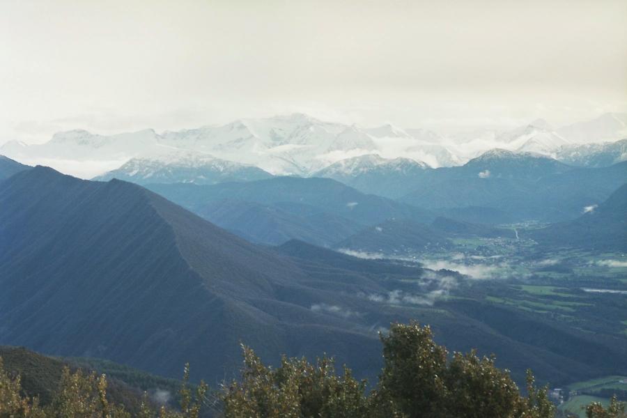 Vue sur la Blanche et l'Estrop