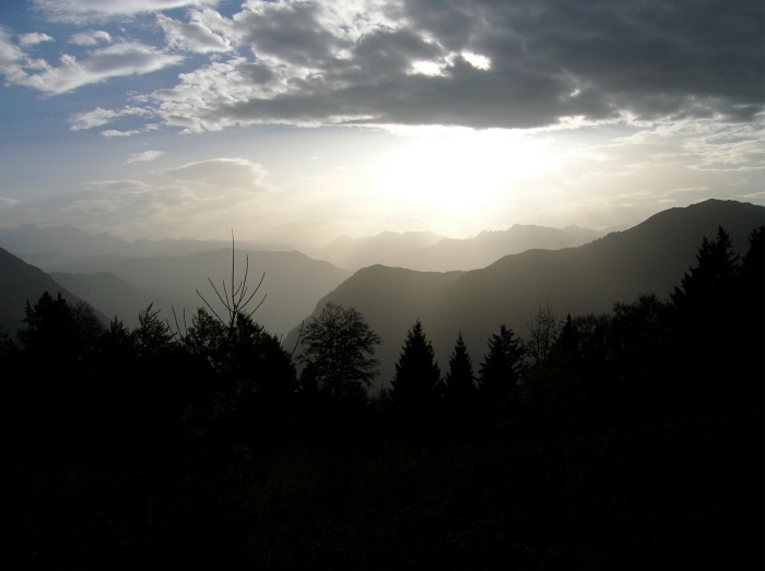 Vue sur la vallée, vers Ugine