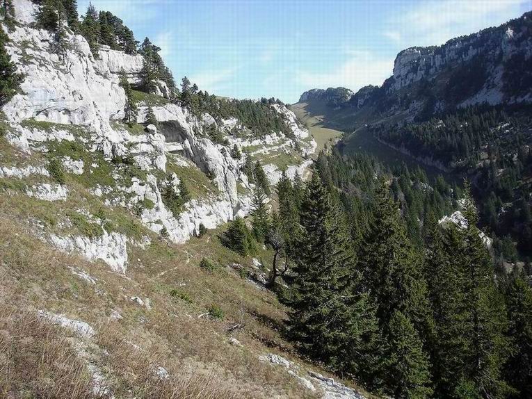 Vue sur le Vallon de Pratcel