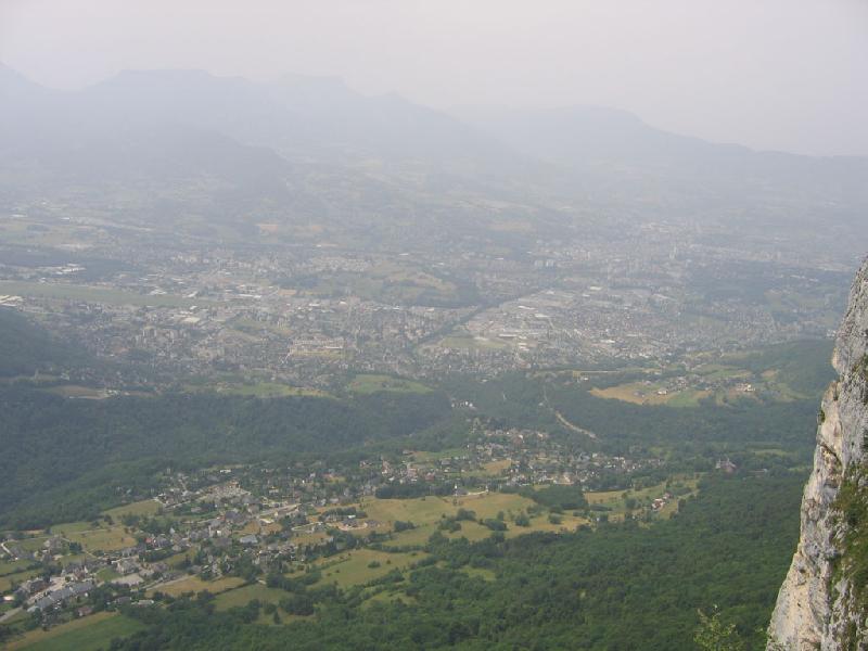 Vue sur le bassin Chambérien