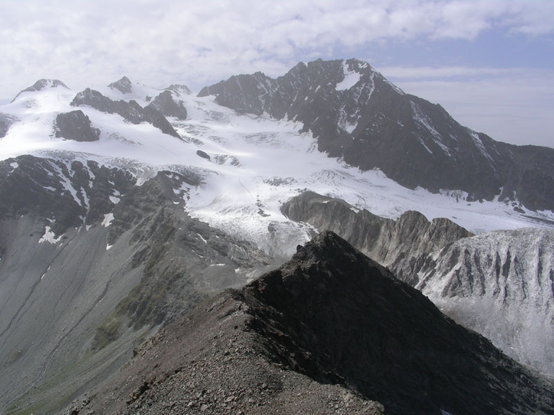 Vue sur le glacier de Gébroulaz