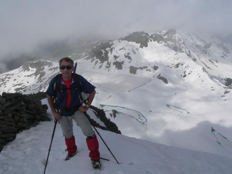 Vue sur le lac Blanc