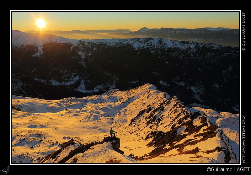 Vue sur le vallon de la Petite Valloire