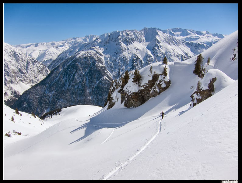 Vue sur les Grandes Rousses