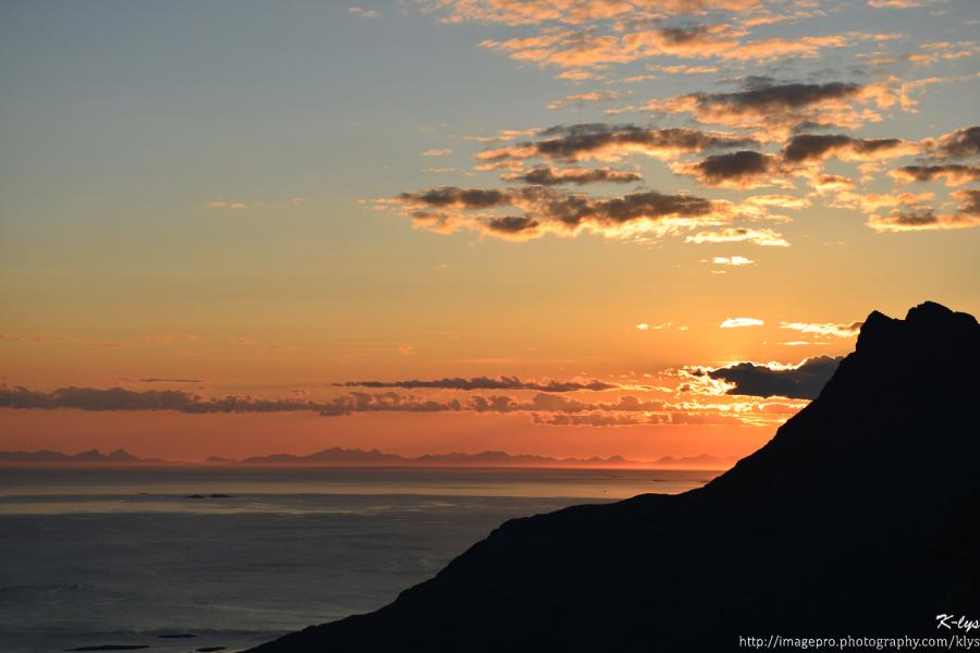 Vue sur les Lofoten