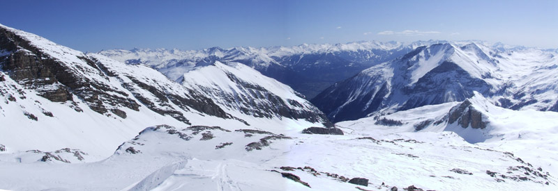 Vue sur vallon du Distroit
