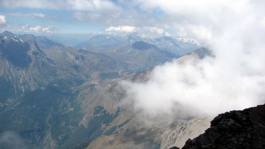 Vue vers le Mont Cenis.