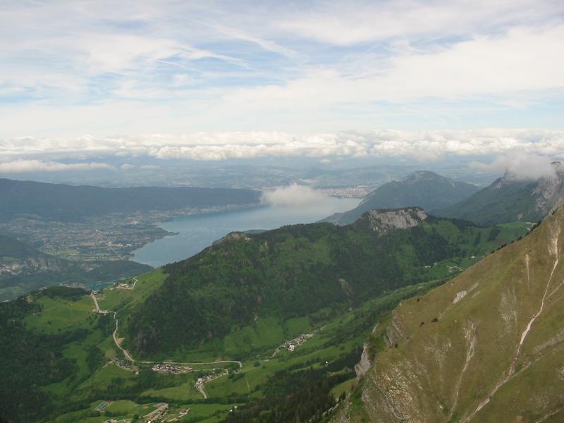 Vue vers le Nord du sommet