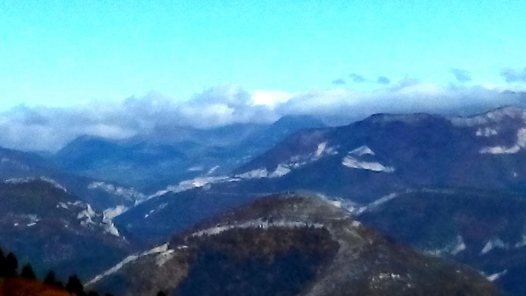 Vue vers le nord.