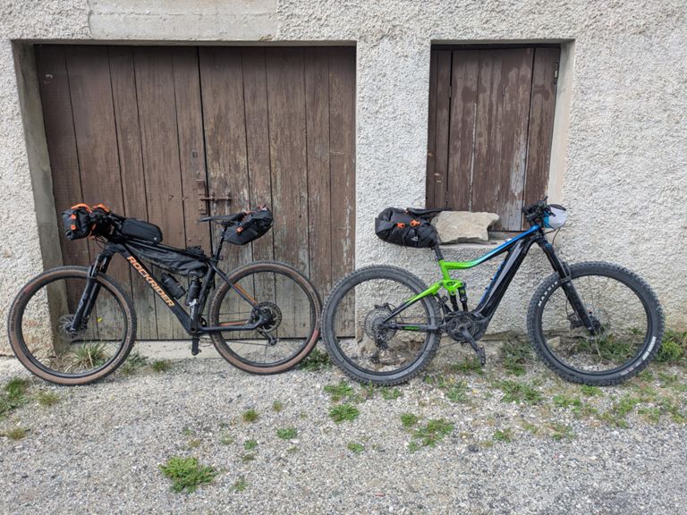 Bikepacking avec mon Papa ❤️