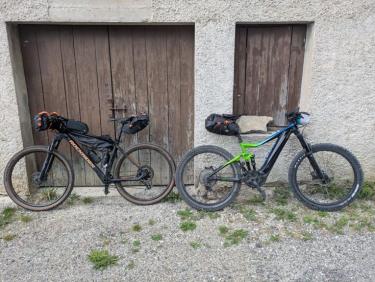 Bikepacking avec mon Papa ❤️