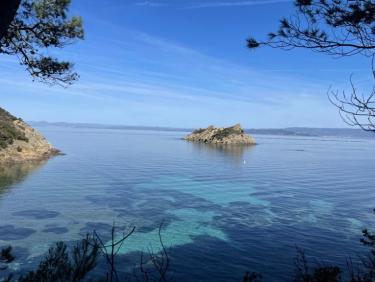 Overdose de turquoises (Fortin de la Vigie (Ile de Port Cros))
