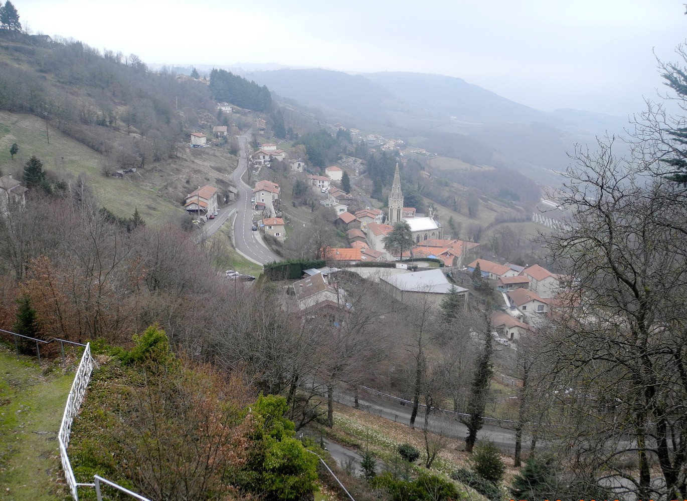 Valfleury depuis la Vierge