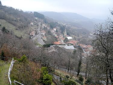 Valfleury depuis la Vierge