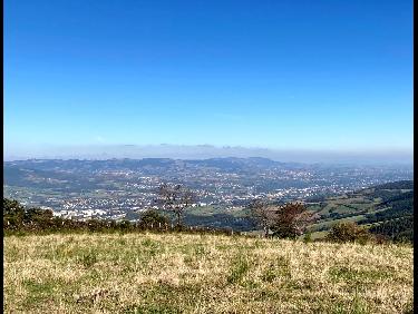 Vallée du Gier depuis le dôme 862