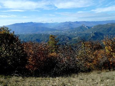 VallÃ©e de la Durance vers Sisteron depuis la crÃªte