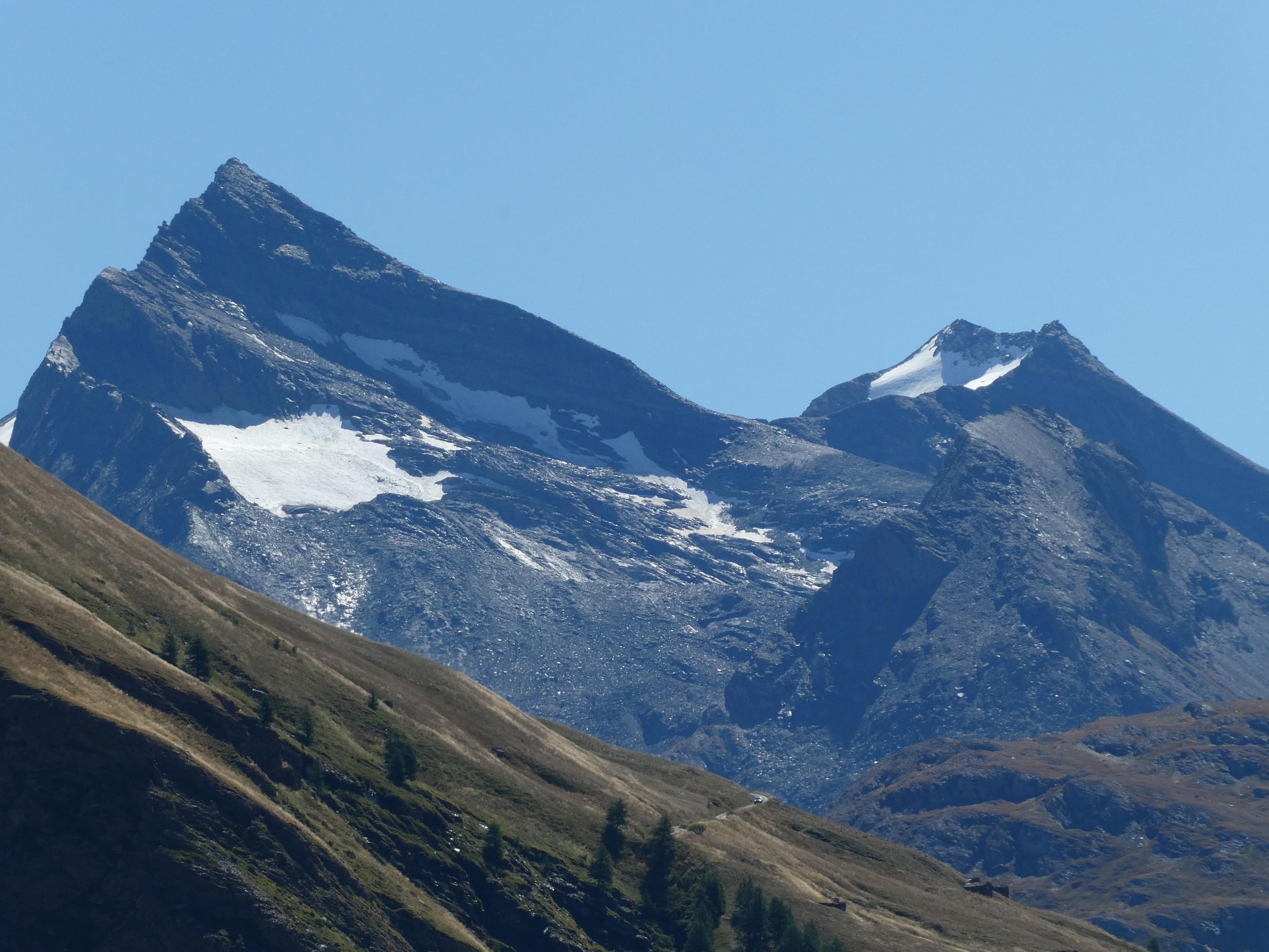 Vallon d'en haut, descente "diagonale".