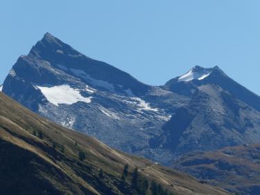 Vallon d'en haut, descente "diagonale".
