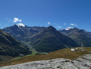 Vallon d'en haut, descente "diagonale".