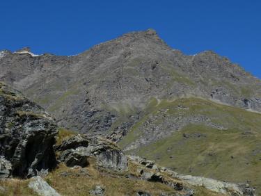 Vallon d'en haut, descente "diagonale".