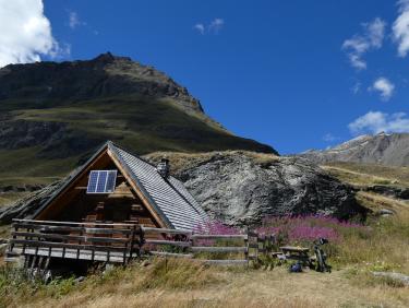 Vallon d'en haut, descente "diagonale".