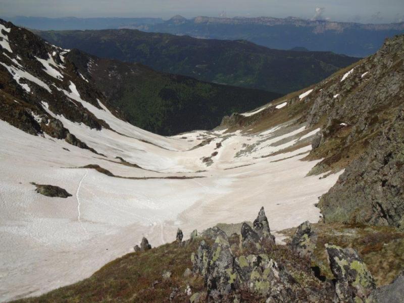 vallon du Vay vu du Col