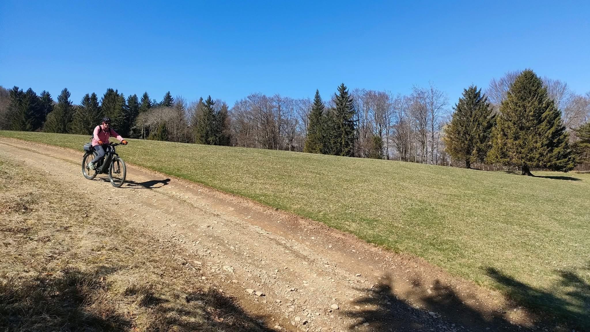 A vélo dans le ciel 