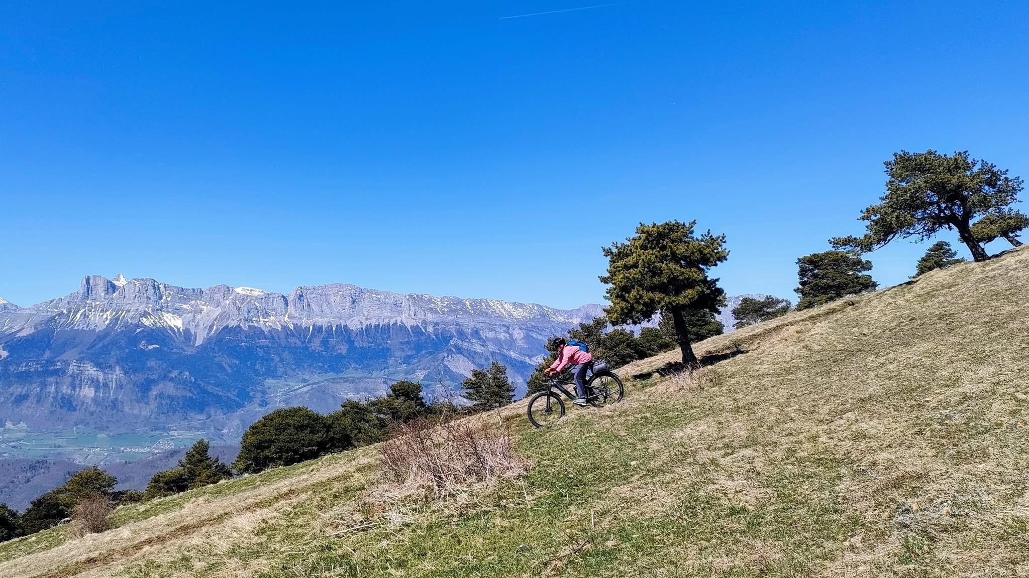 A vélo dans le ciel 