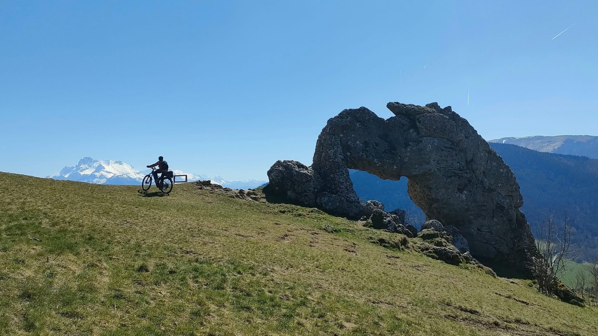 A vélo dans le ciel 