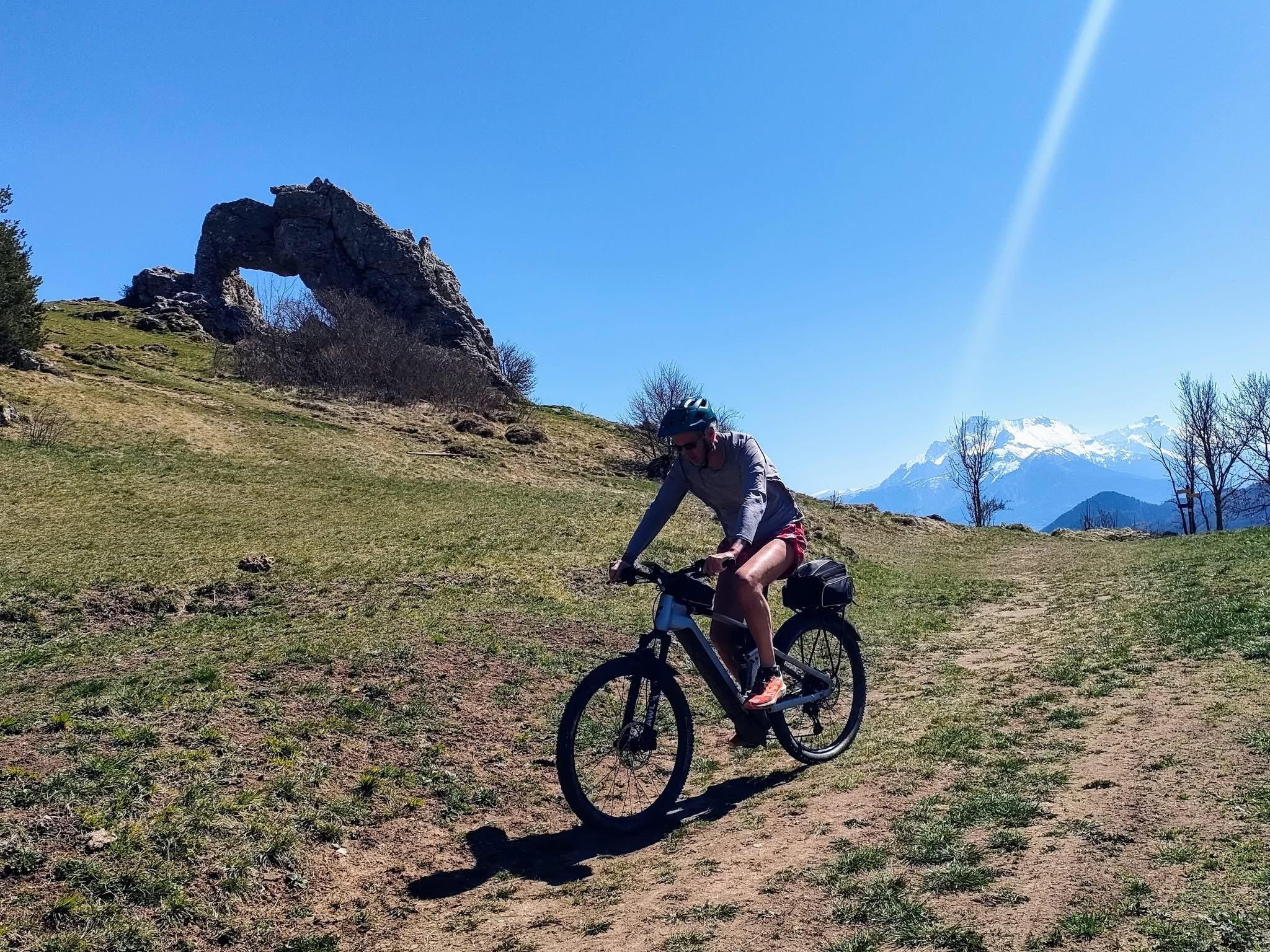 A vélo dans le ciel 