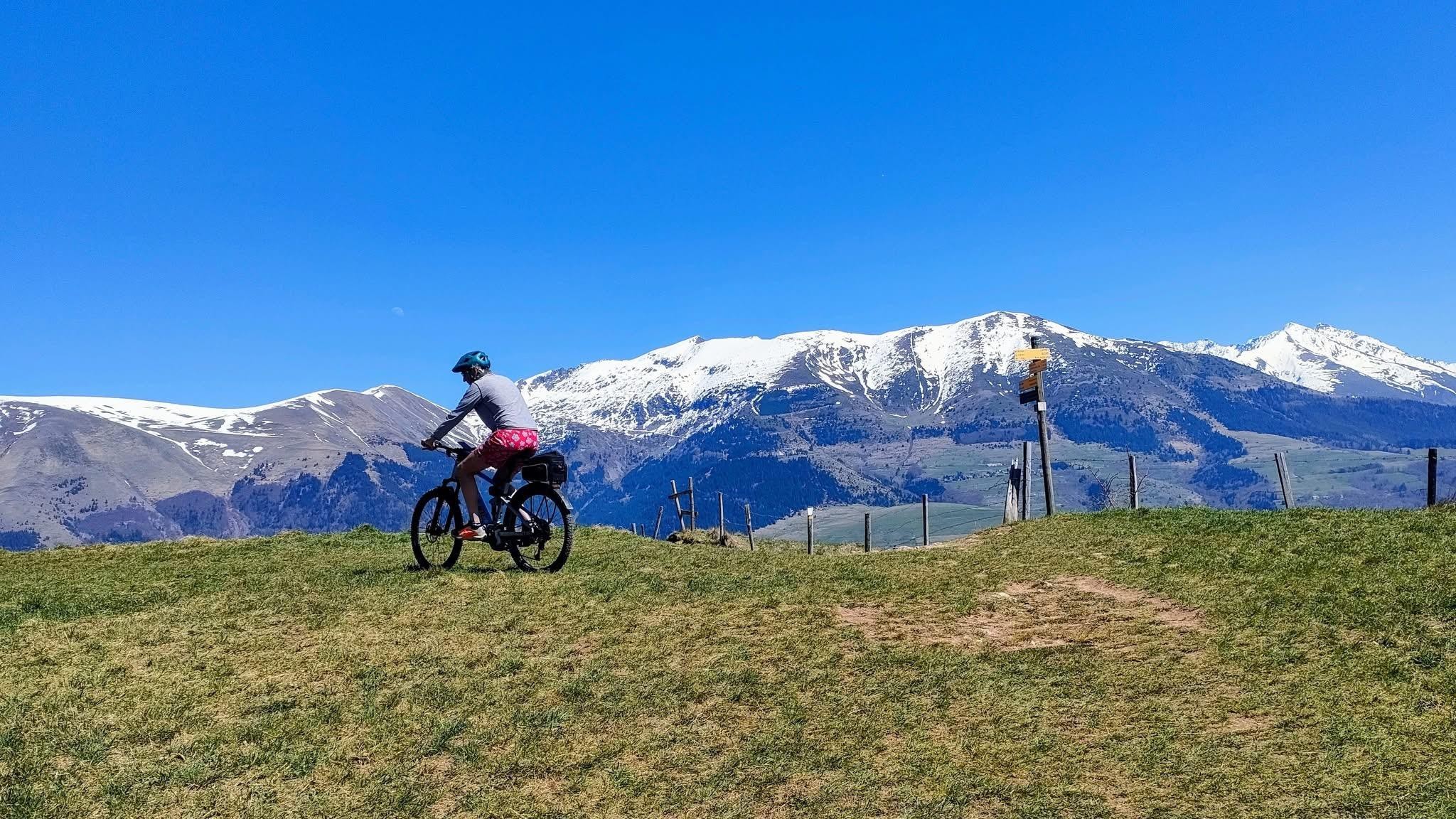 A vélo dans le ciel 