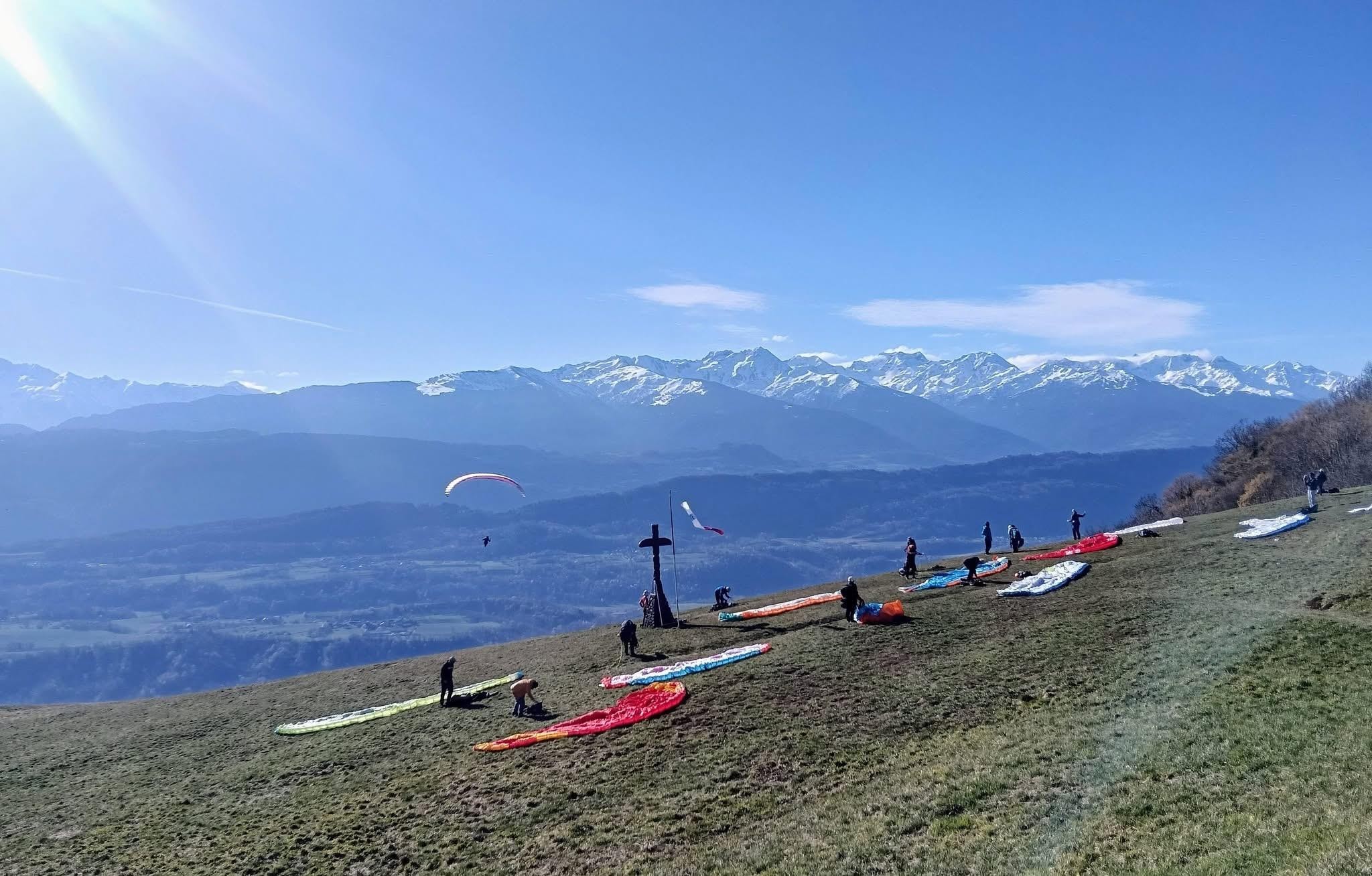 Le vent baisse sur les Alpes ! 