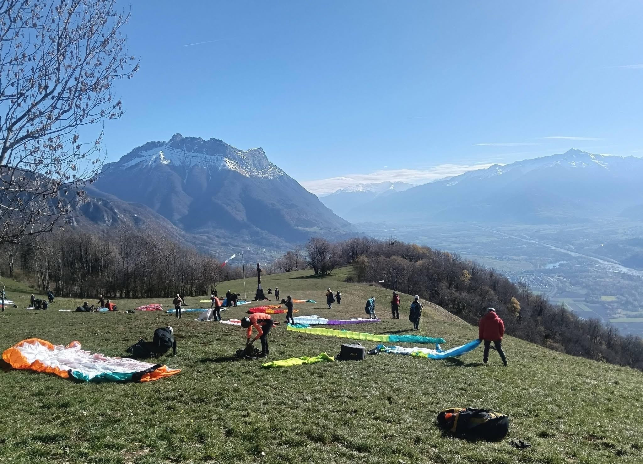 Le vent baisse sur les Alpes ! 