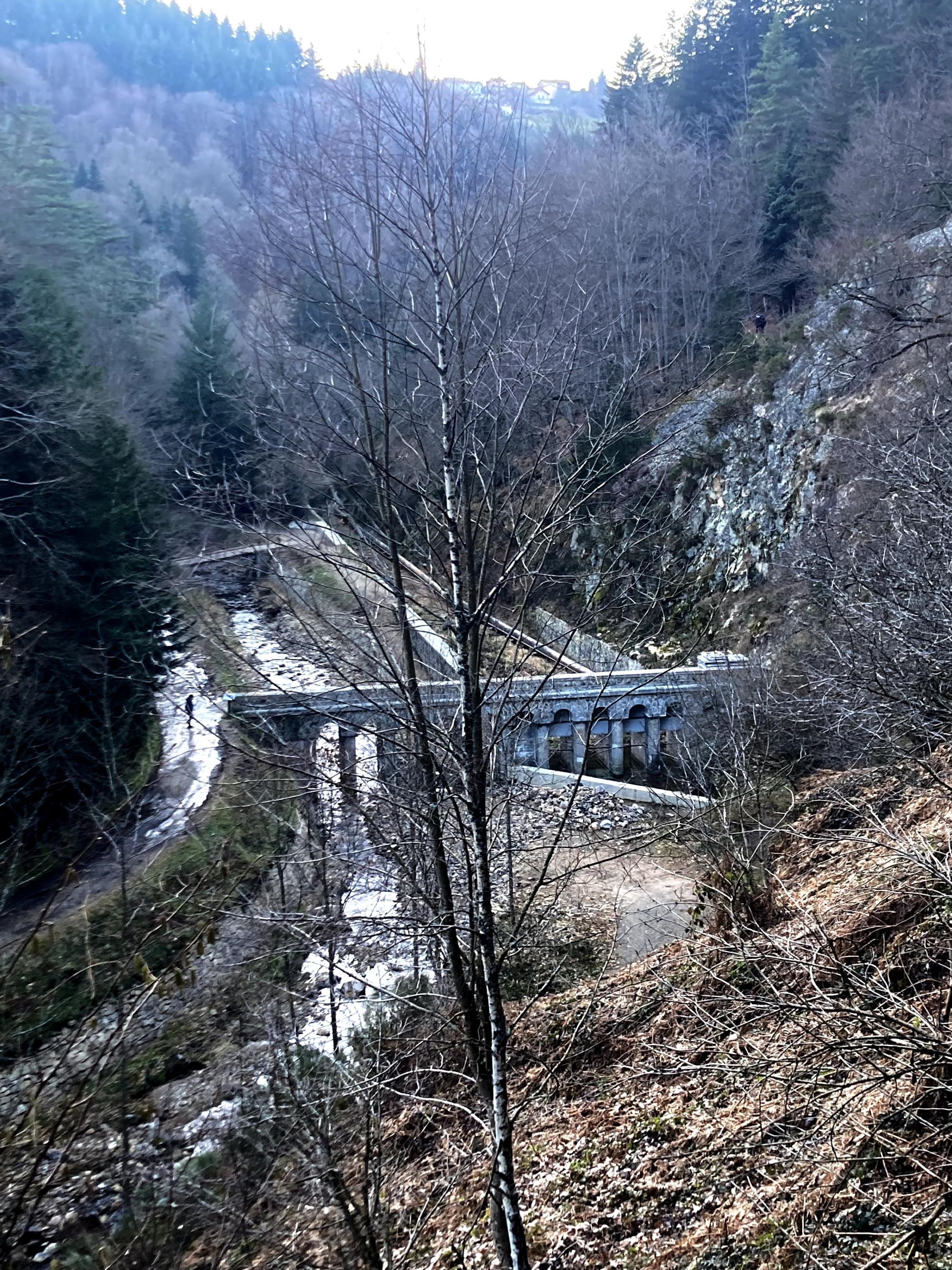 La Ventellerie depuis le chemin haut