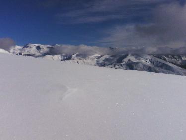 vers "la mortice" depuis le col de jaffueil