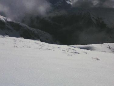 vers le lac du Crachet
