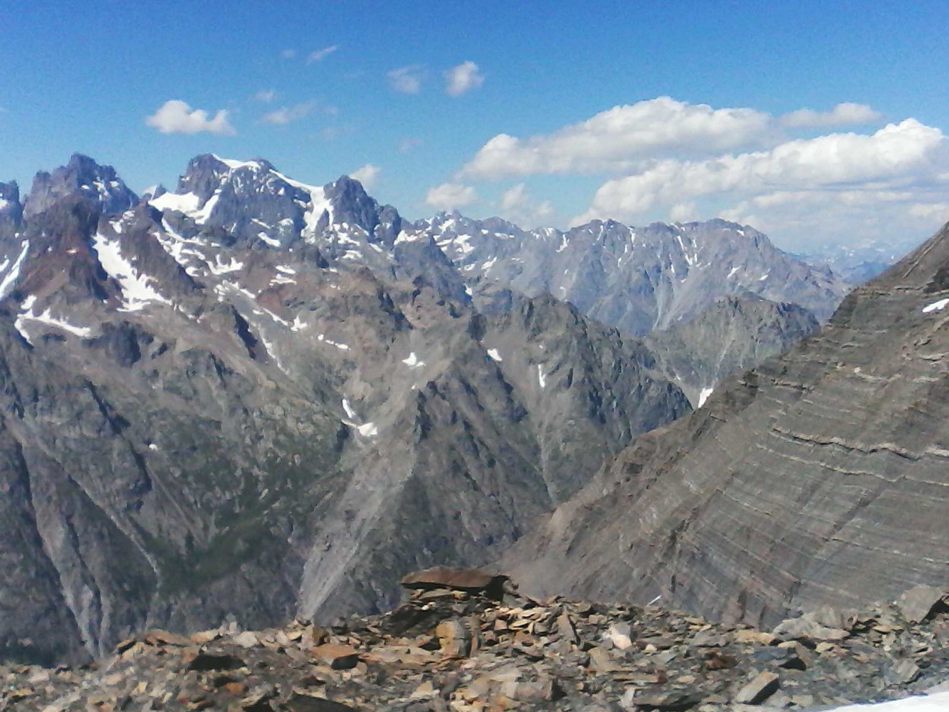 vers le massif du pelvoux
