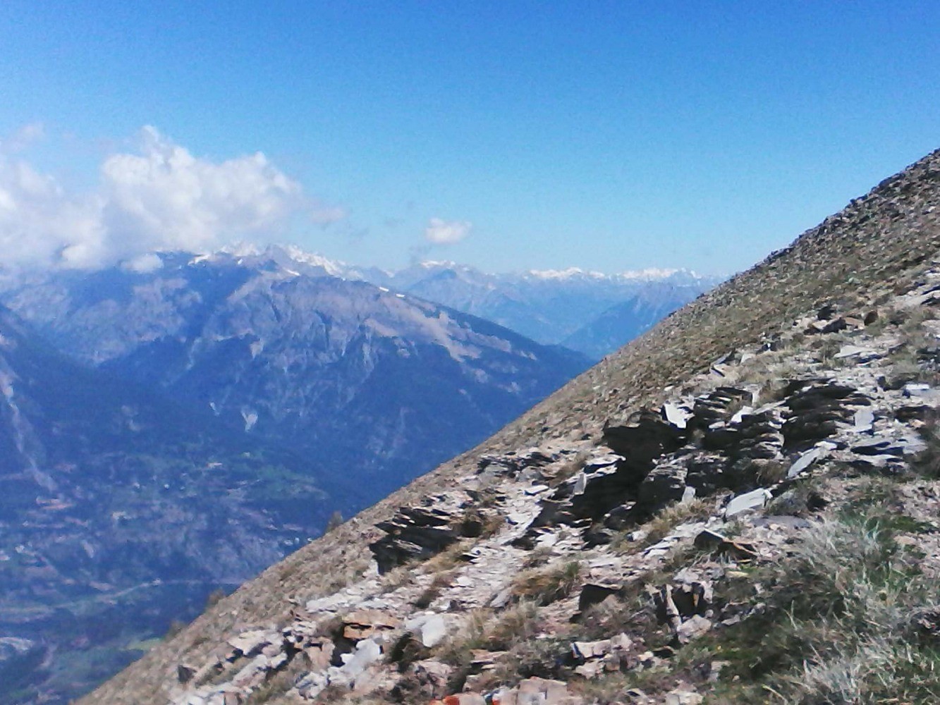 vers le nord