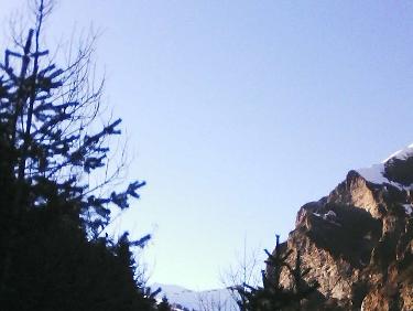 vers le "plateau " du Distroit et la crÃªte des Rougnous