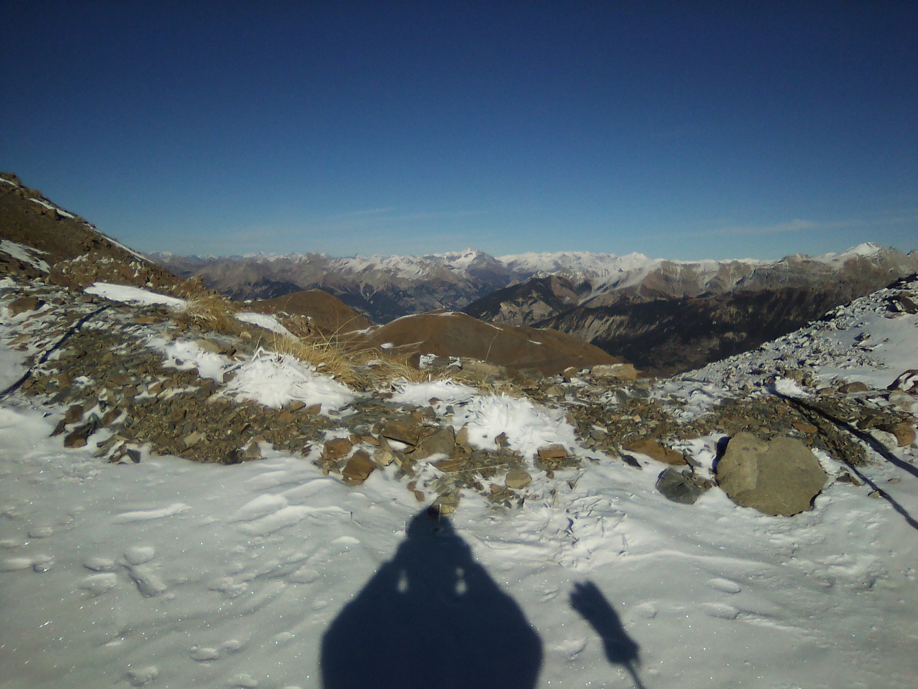 vers le queyras...Pas encore de neige sur Vars