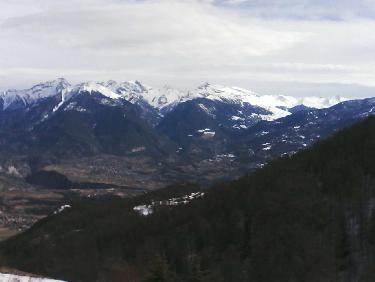 vers le Val d&apos;Escreins et la vallÃ©e de Vars