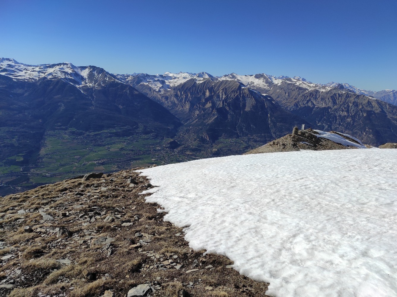 vers le vallon du Rabioux - au centre