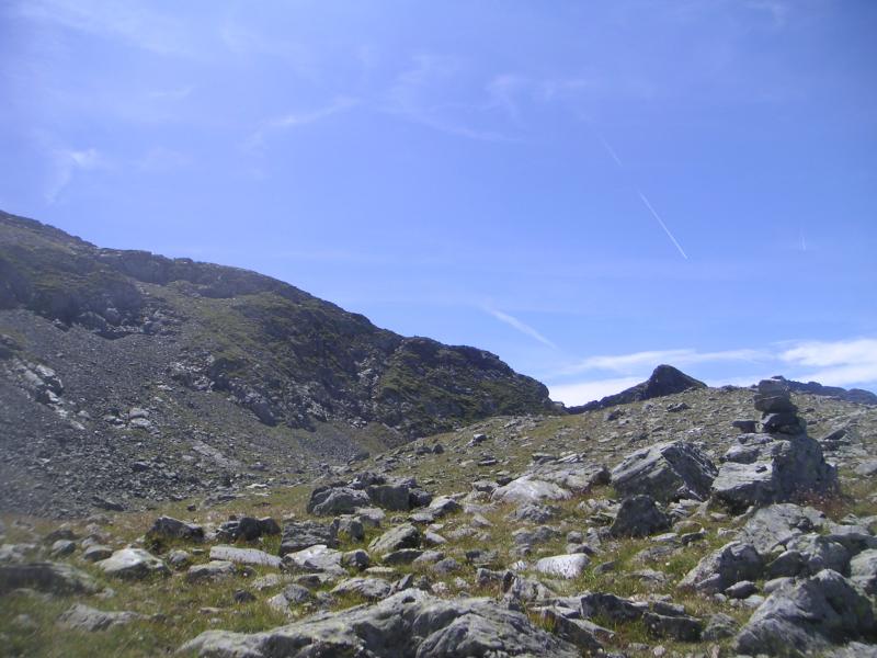 vers l'arête