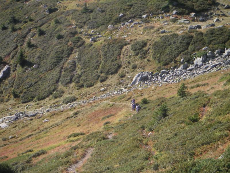 vers la Brèche de Roche Fendue