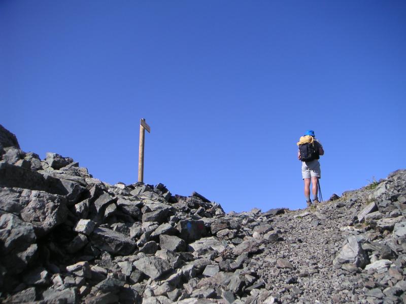 vers la Brèche de Roche Fendue